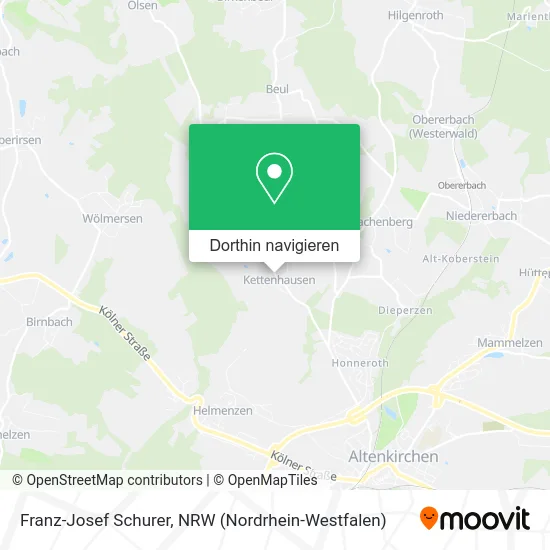 Franz-Josef Schurer Karte