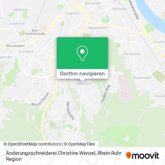 Änderungsschneiderei Christine Wenzel Karte