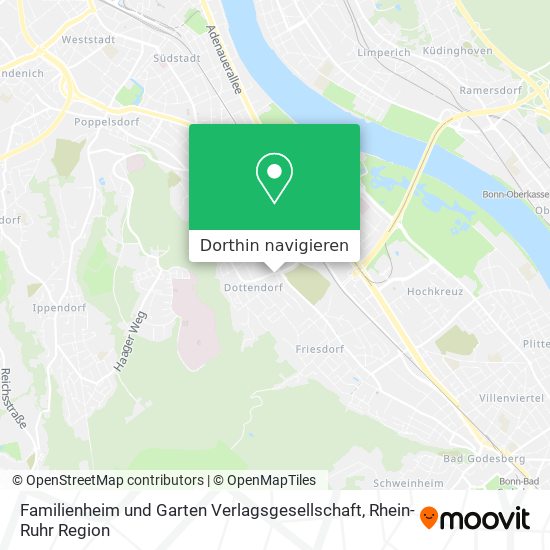 Familienheim und Garten Verlagsgesellschaft Karte