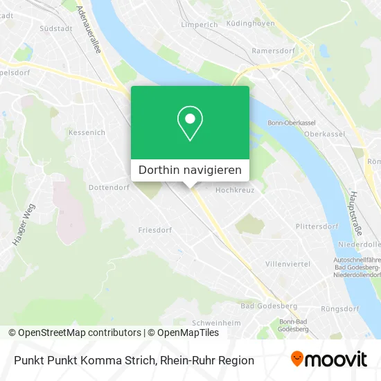 Punkt Punkt Komma Strich Karte