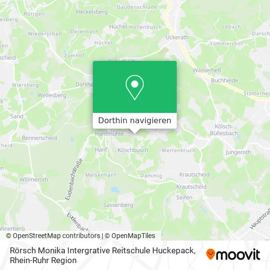 Rörsch Monika Intergrative Reitschule Huckepack Karte