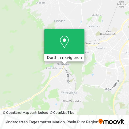 Kindergarten Tagesmutter Marion Karte