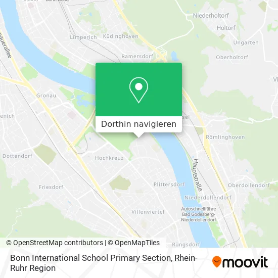 Bonn International School Primary Section Karte