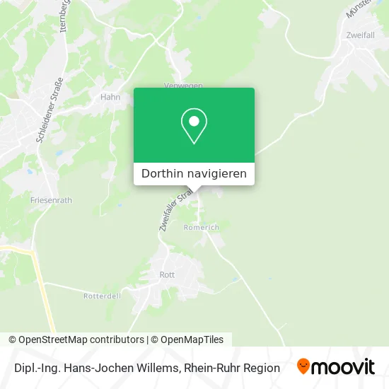 Dipl.-Ing. Hans-Jochen Willems Karte