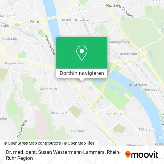 Dr. med. dent. Susan Westermann-Lammers Karte