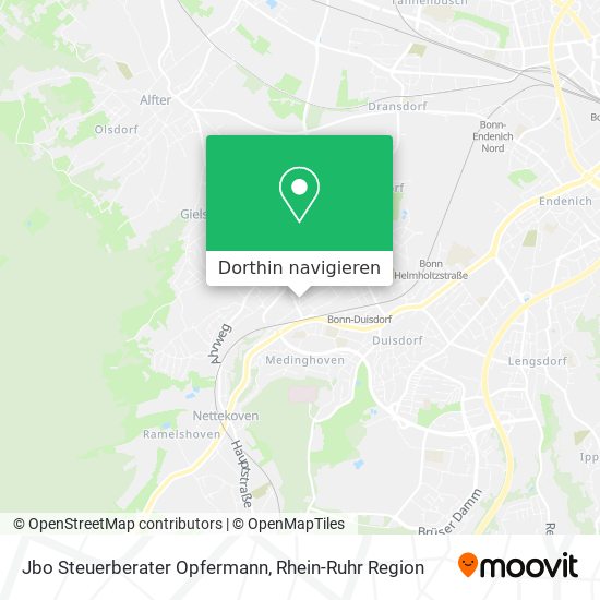 Jbo Steuerberater Opfermann Karte