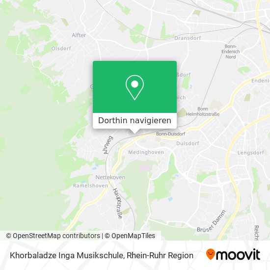 Khorbaladze Inga Musikschule Karte