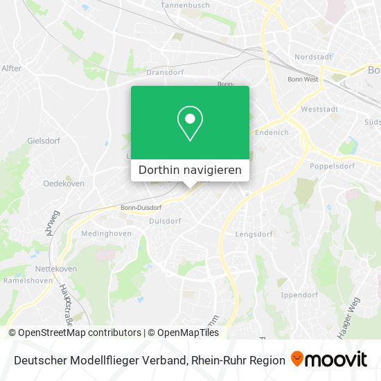 Deutscher Modellflieger Verband Karte