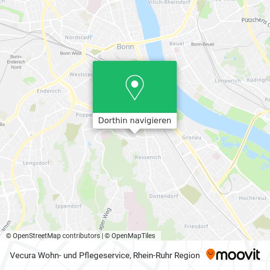 Vecura Wohn- und Pflegeservice Karte