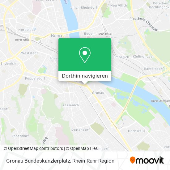 Gronau Bundeskanzlerplatz Karte