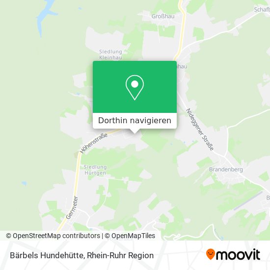 Bärbels Hundehütte Karte