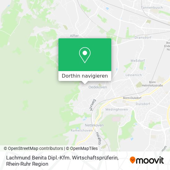 Lachmund Benita Dipl.-Kfm. Wirtschaftsprüferin Karte