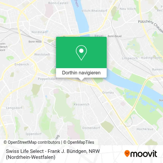 Swiss Life Select - Frank J. Bündgen Karte