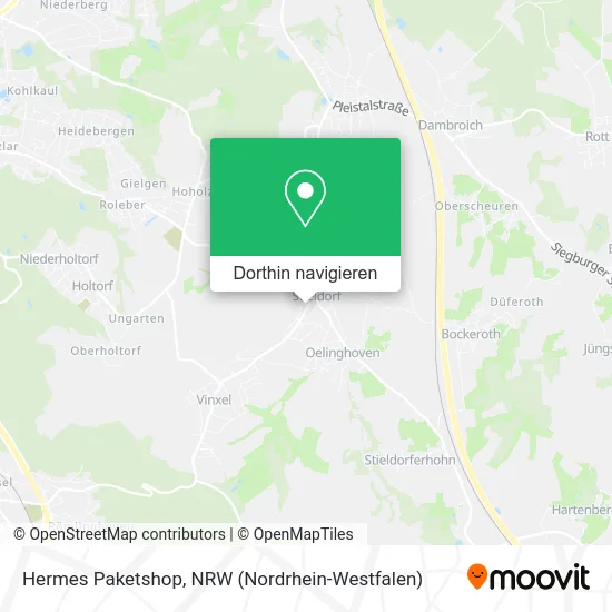 Hermes Paketshop Karte