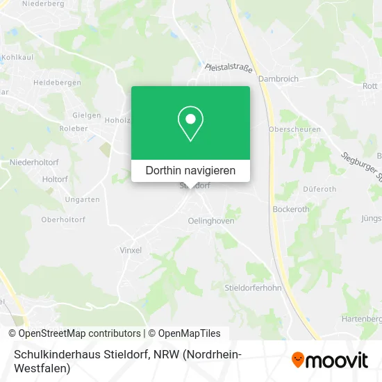 Schulkinderhaus Stieldorf Karte