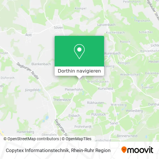 Copytex Informationstechnik Karte