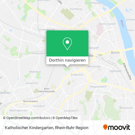 Katholischer Kindergarten Karte