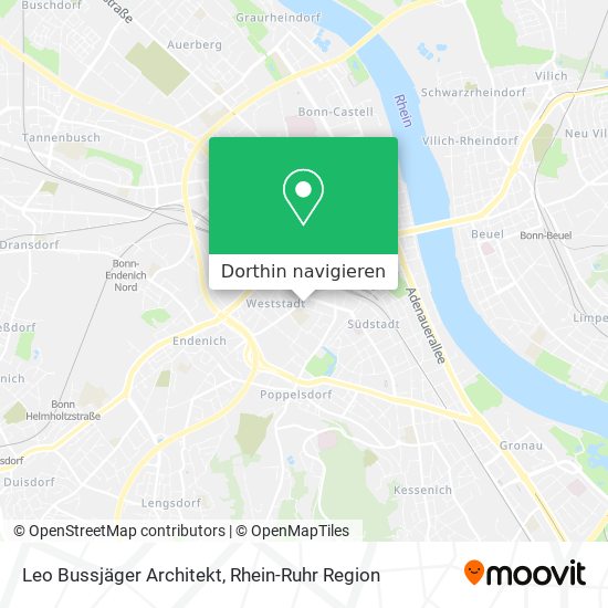 Leo Bussjäger Architekt Karte