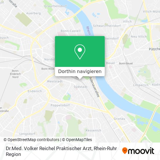 Dr.Med. Volker Reichel Praktischer Arzt Karte
