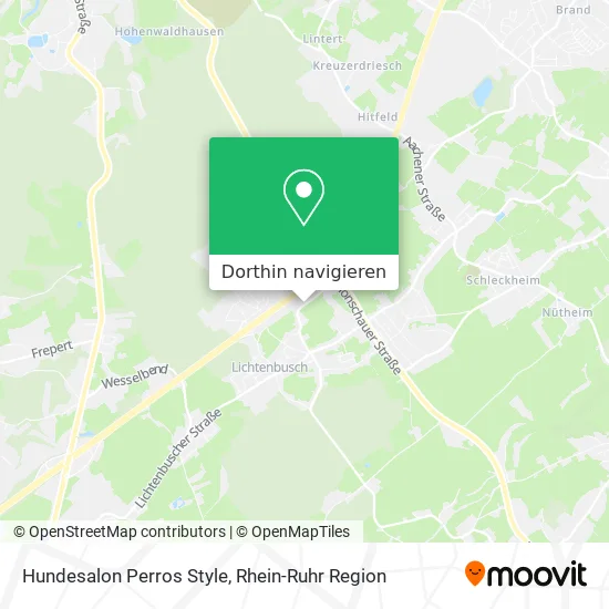 Hundesalon Perros Style Karte