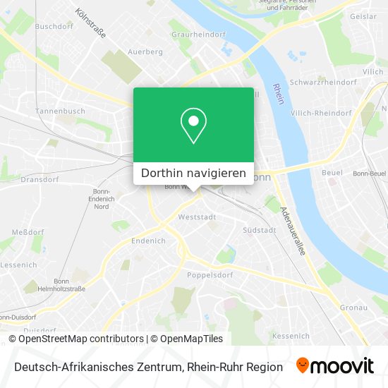 Deutsch-Afrikanisches Zentrum Karte