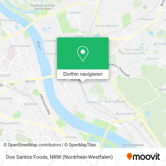 Dos Santos Foods Karte