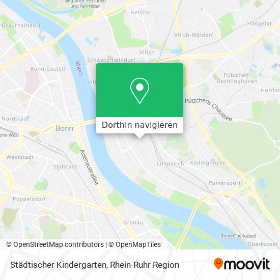 Städtischer Kindergarten Karte