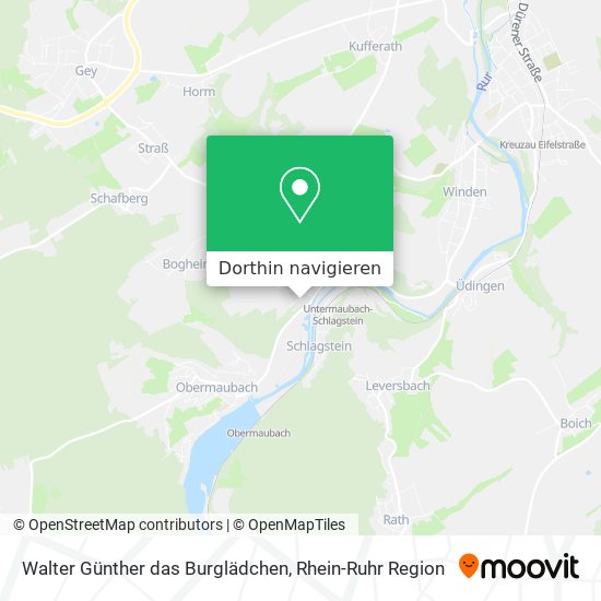 Walter Günther das Burglädchen Karte