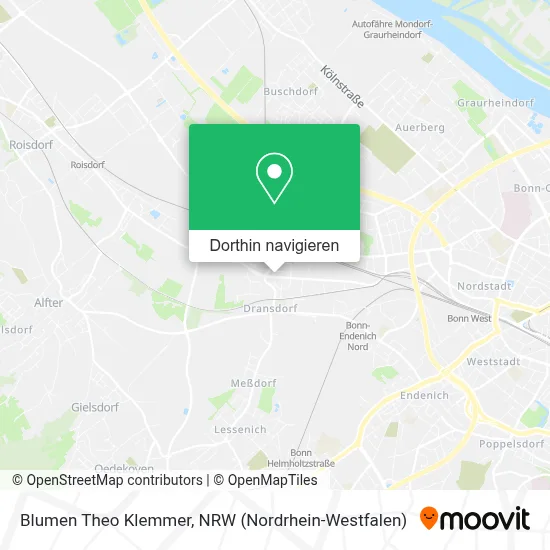 Blumen Theo Klemmer Karte