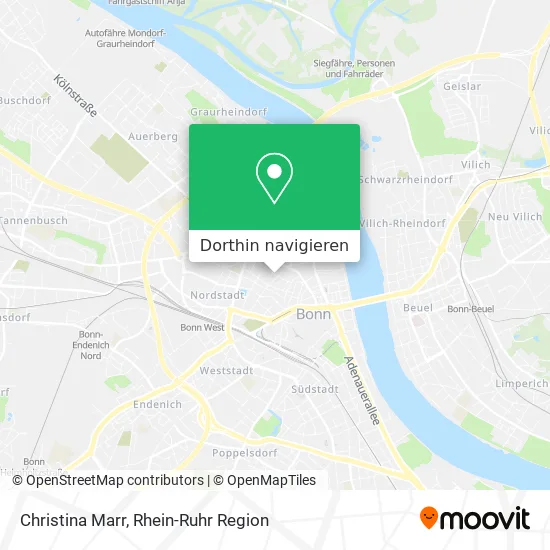 Christina Marr Karte