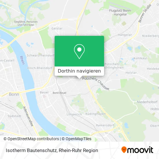 Isotherm Bautenschutz Karte