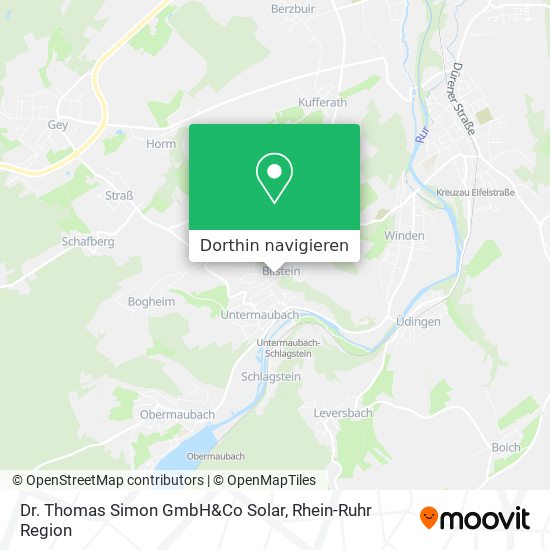 Dr. Thomas Simon GmbH&Co Solar Karte