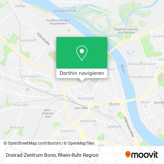 Dreirad-Zentrum Bonn Karte