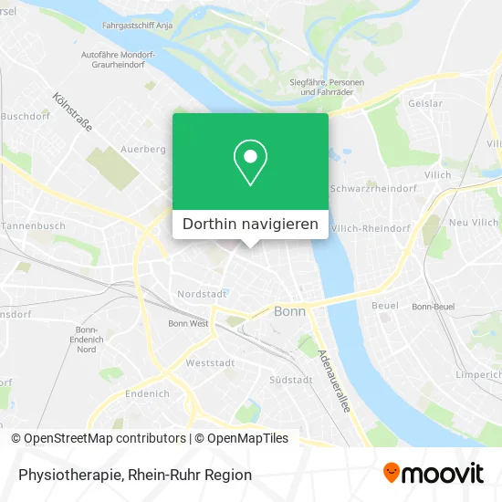 Physiotherapie Karte