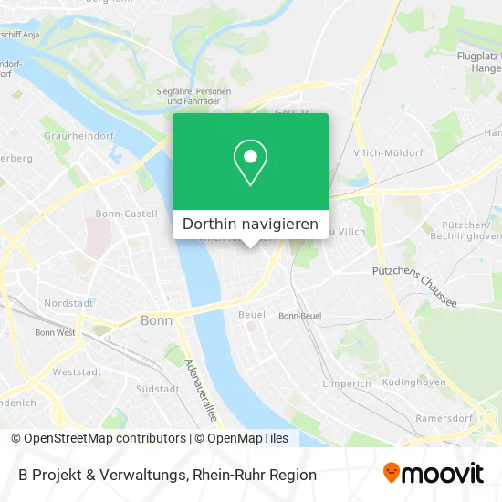 B Projekt & Verwaltungs Karte