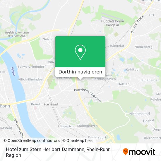 Hotel zum Stern Heribert Dammann Karte