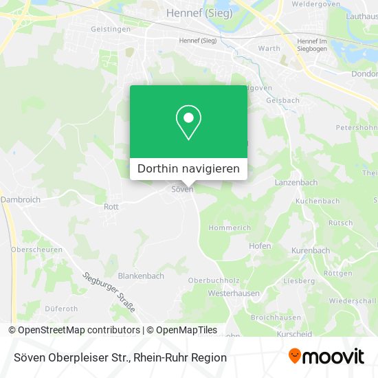 Söven Oberpleiser Str. Karte