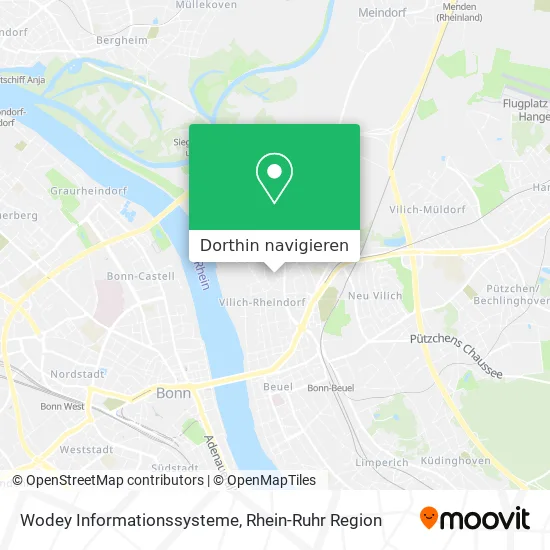 Wodey Informationssysteme Karte