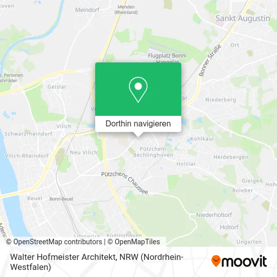 Walter Hofmeister Architekt Karte