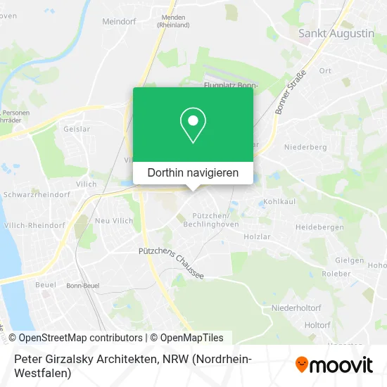 Peter Girzalsky Architekten Karte