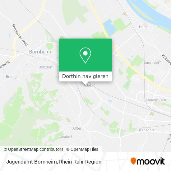 Jugendamt Bornheim Karte