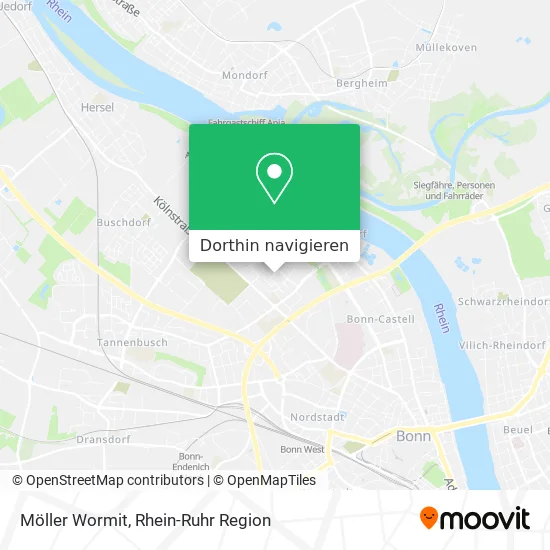 Möller Wormit Karte