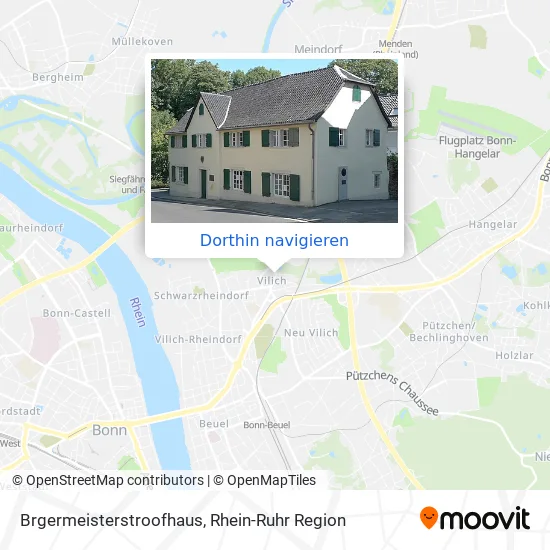 Brgermeisterstroofhaus Karte