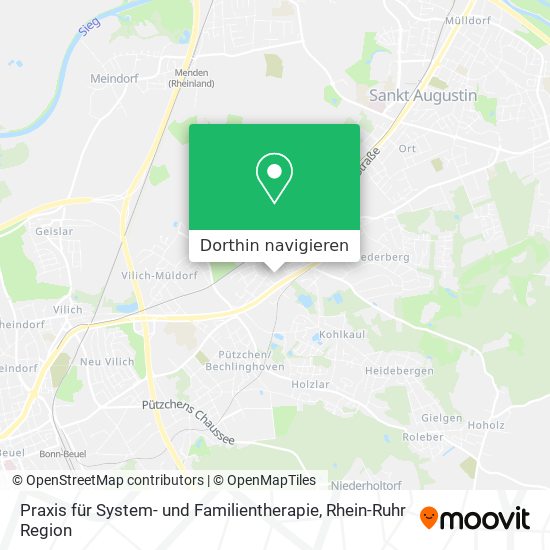 Praxis für System- und Familientherapie Karte