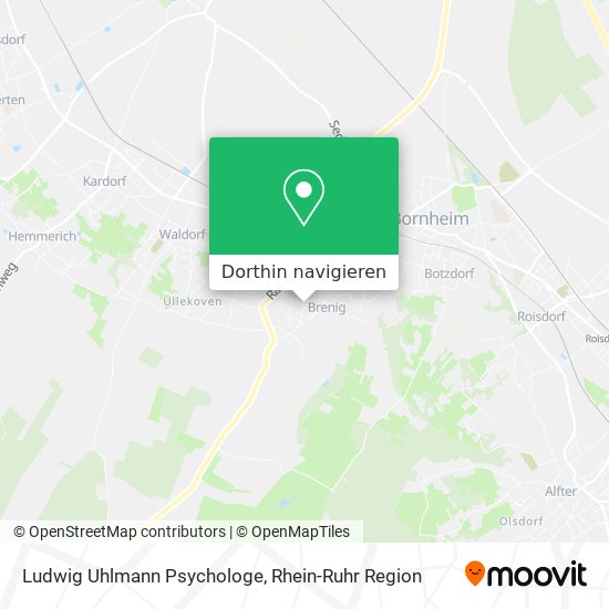 Ludwig Uhlmann Psychologe Karte