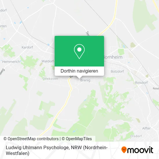 Ludwig Uhlmann Psychologe Karte