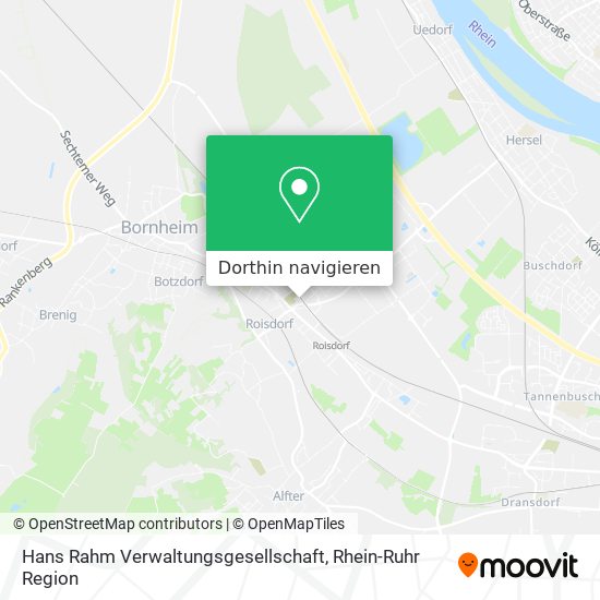 Hans Rahm Verwaltungsgesellschaft Karte