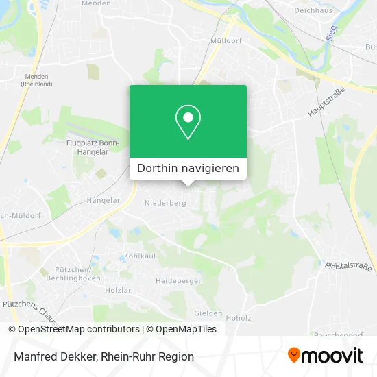 Manfred Dekker Karte