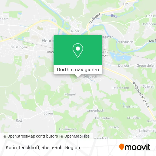 Karin Tenckhoff Karte