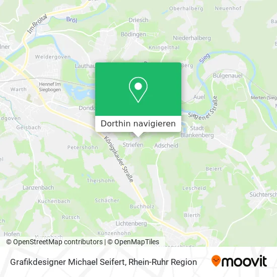 Grafikdesigner Michael Seifert Karte